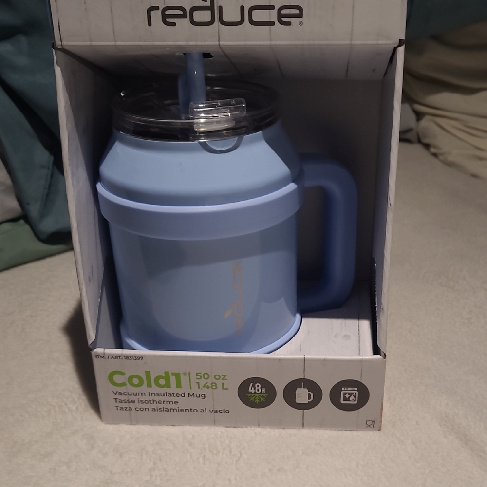 reduce ColdT 50 oz Vacuum Insulated Mug - Light Blue